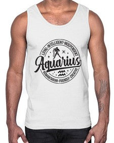 Aquarius 71#- aquarius- Cotton Tank