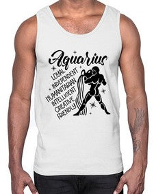 Aquarius 72#- aquarius- Cotton Tank