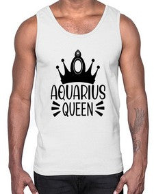 Aquarius queen 73#- aquarius- Cotton Tank