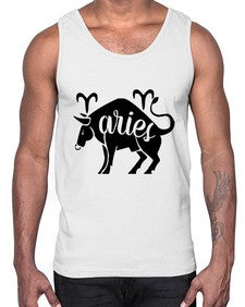 Aries 104#- aries- Cotton Tank