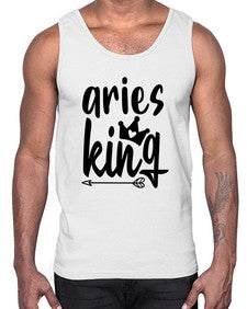 Aries king 108#- aries- Cotton Tank