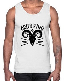 Aries king 109#- aries- Cotton Tank