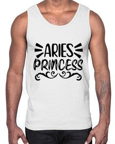 Aries princess 117#- aries- Cotton Tank