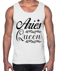 Aries queen 119#- aries- Cotton Tank