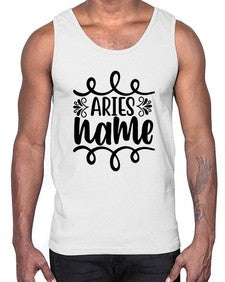 Ariesname 112#- aries- Cotton Tank