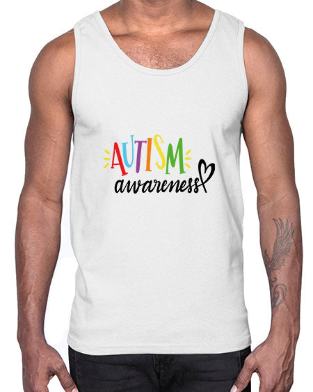 Autism awareness 5442#- autism- Cotton Tank