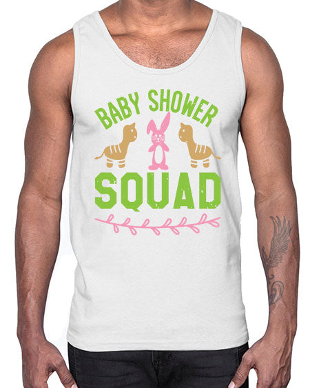 Baby Shower Squad Style 32#- baby shower- Cotton Tank
