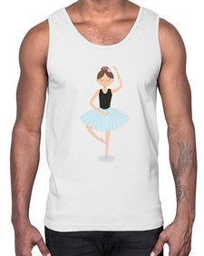 Ballerina 53#- ballet- Cotton Tank