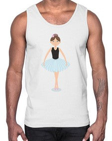 Ballerina 54#- ballet- Cotton Tank