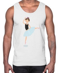 Ballerina 56#- ballet- Cotton Tank