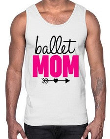 Ballet mom 76#- ballet- Cotton Tank
