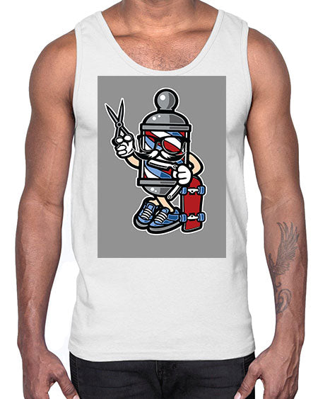 Barber Skater589#- barber- Cotton Tank