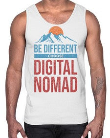 Be Different Choose Digital Nomad 28#- internet- Cotton Tank