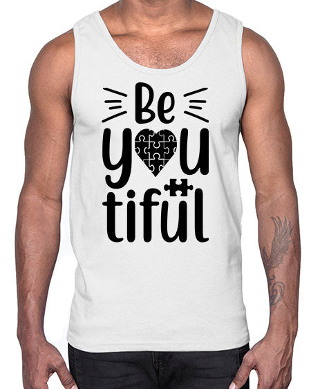 Be you Style 44#- autism- Cotton Tank