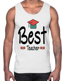 Best Teacher 22#- teacher- Cotton Tank