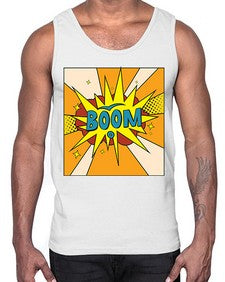 Boom 267#- art pop art- Cotton Tank