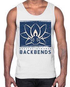 Breathe into Your Backbends 182#- yoga- Cotton Tank