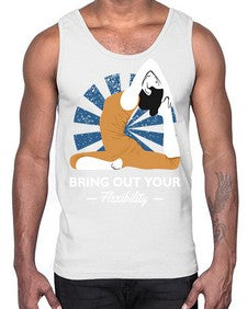 Bring Out Your Flexibility 185#- yoga- Cotton Tank