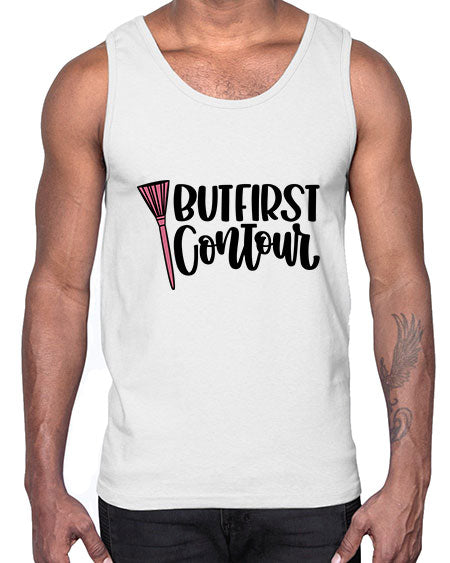 But First Contour Style 120#-makeup Cotton Tank