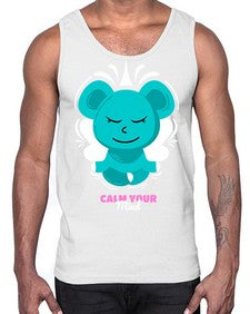 Calm Your Mind 189#- yoga- Cotton Tank
