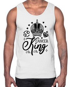 Cancer king 158#- cancer- Cotton Tank