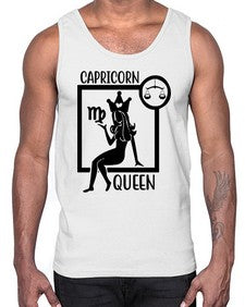 Capricorn queen 194#- capricorn- Cotton Tank