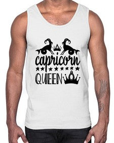 Capricorn queen 195#- capricorn- Cotton Tank