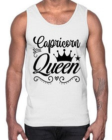 Capricorn queen 196#- capricorn- Cotton Tank