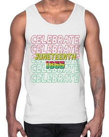 Celabrate Juneteenth Since 1865 Png 18#- black juneteenth- Cotton Tank