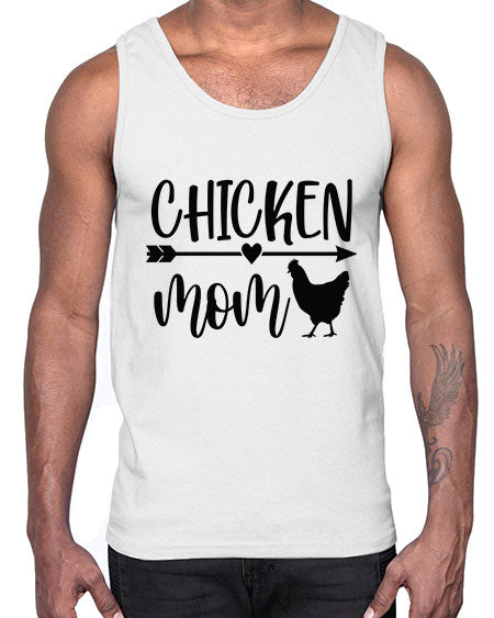 Chicken Mom- chicken- Cotton Tank