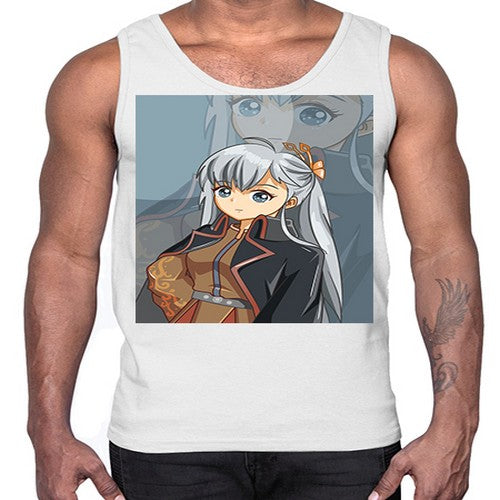 Cute princess game 65#- anime- Cotton Tank
