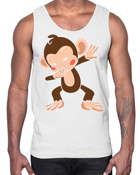 Dabbing Money 5#- monkey- Cotton Tank