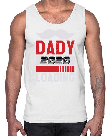 Dady Loading Style 70#- baby shower- Cotton Tank