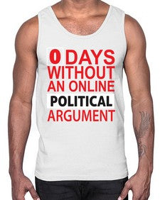 Days Without an online 80#- internet- Cotton Tank