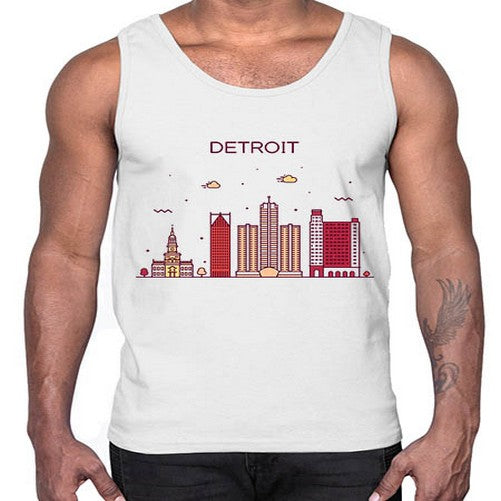 DetroitMI 665#- cities- Cotton Tank