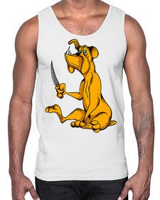 dog 107#- dogs- Cotton Tank