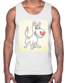 dog 114#- dogs- Cotton Tank