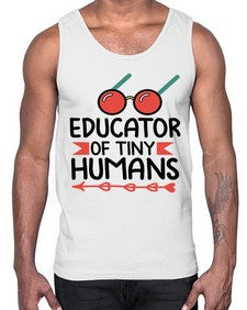 Educator of Tiny Humans 49#- teacher- Cotton Tank
