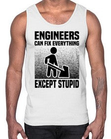 Engineers can fix Style 770#- engineer- Cotton Tank