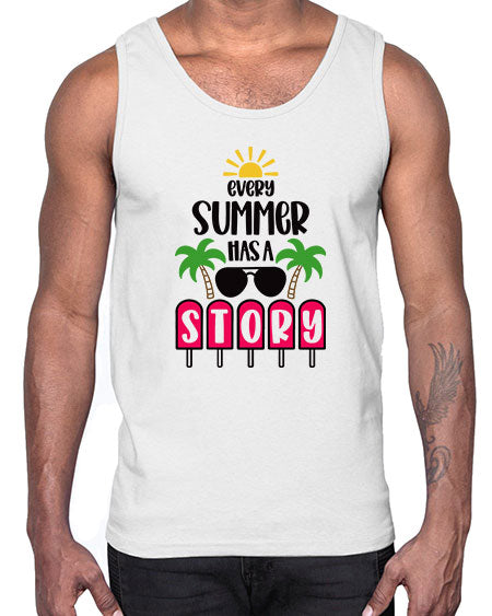 Every Summer Has A Story Style 46#- summer- Cotton Tank
