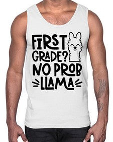 First Grade No Prob 153#- first grade- Cotton Tank