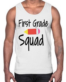 First Grade Squad 154#- first grade- Cotton Tank