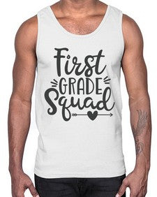 First Grade Squad 156#- first grade- Cotton Tank