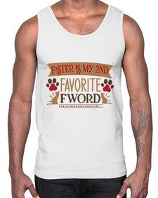 Foster is My nd Favorite FWord Style 11#- cats- Cotton Tank