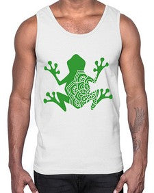 FrogMandala 465#- mandala- Cotton Tank