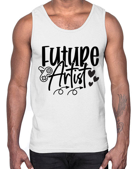 Future Artist 311#- kids- Cotton Tank