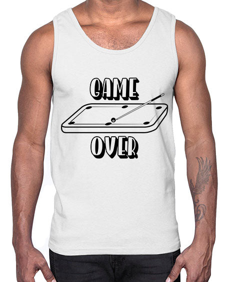 Game over 1218#- billards- Cotton Tank