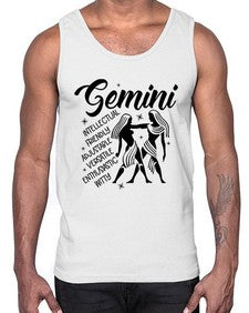 Gemini 223#- gemini- Cotton Tank