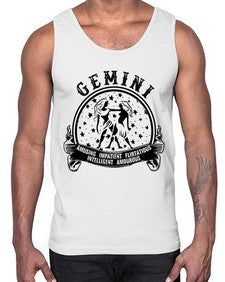 Gemini 9#- gemini- Cotton Tank