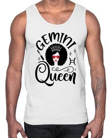 Gemini queen 233#- gemini- Cotton Tank